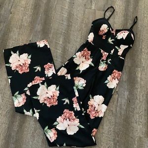Floral Jumpsuit with pockets